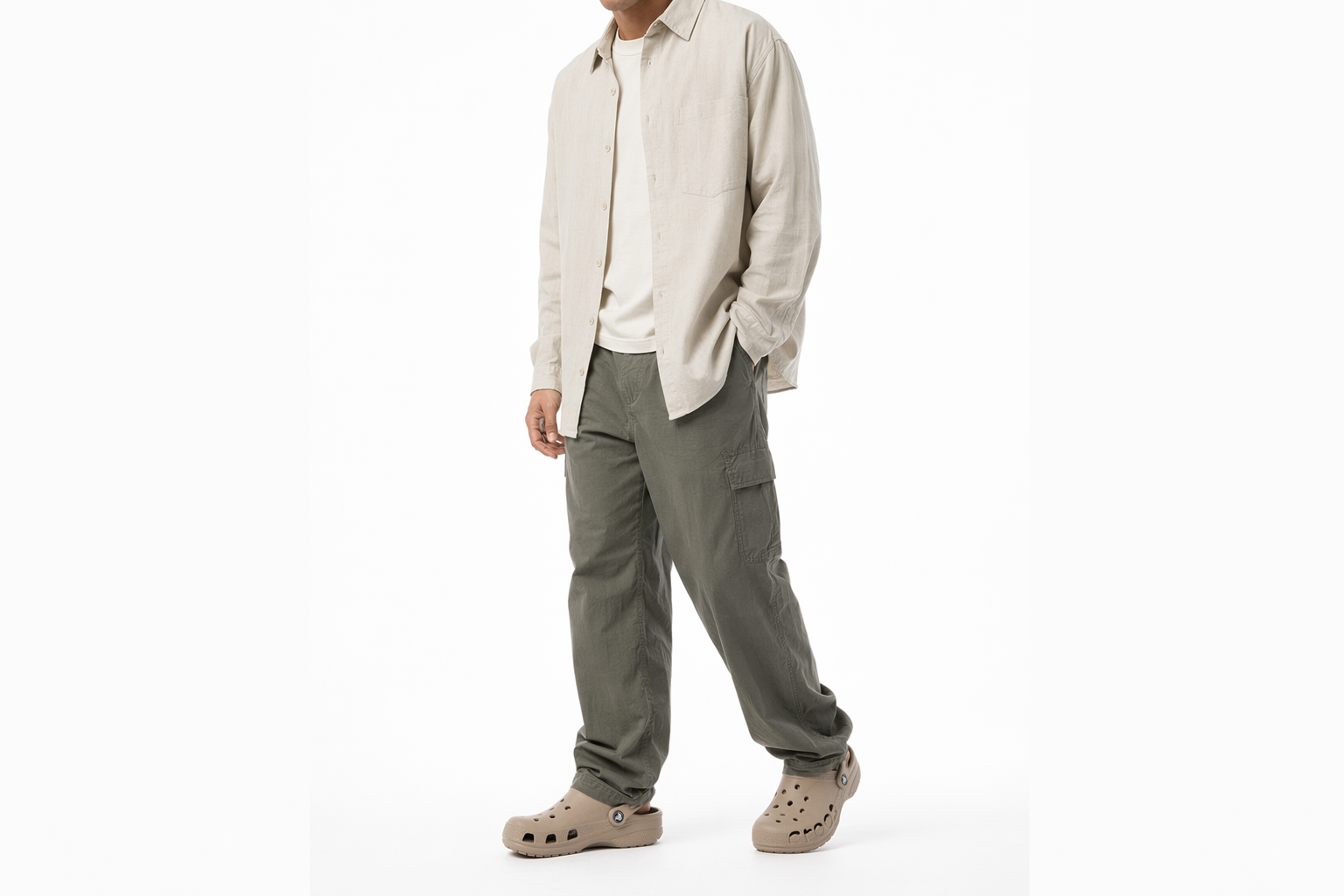 Order Crocs Baya Sabots ''Cobblestone'' 10126-2V3