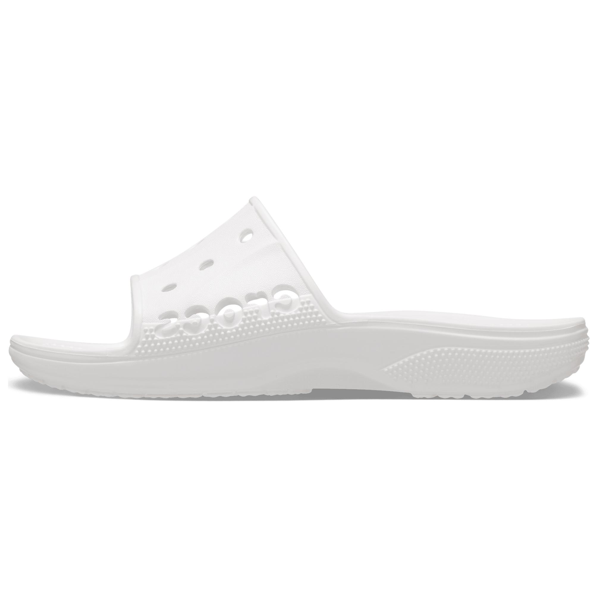 Crocs Baya 2 Slide White Comfortable Slip-On Sandals Anti-Slip 208215-100