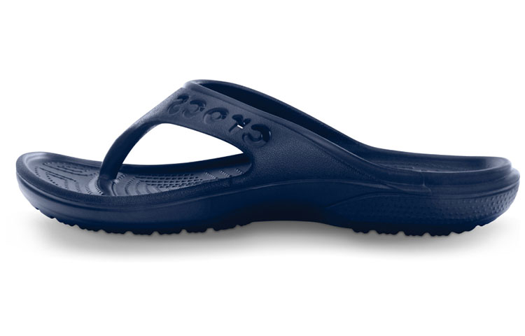 Crocs Baya Light Cozy Flat Flip-Flops Deep Blue 11999-410