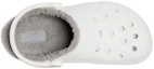 Shop Crocs卡駱馳 Baya 暖棉洞洞鞋 沙灘涼鞋 男女同款 白色