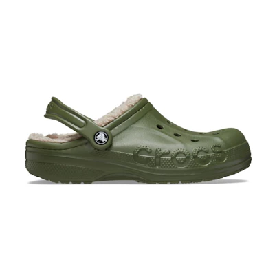 Crocs Baya Lined Clog Army Green Multi