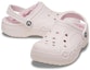 Shop Crocs Baya 毛绒拖鞋 淡粉色多色款 205969-6PS