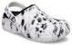 Crocs Baya Lined Clog Fleece Lined Unisex White Gray Slippers 'White Grey' 205975-10M