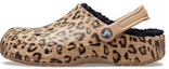 Buy Crocs Baya Gefüttert Leopard Print Hausschuhe Clogs 205975-98R