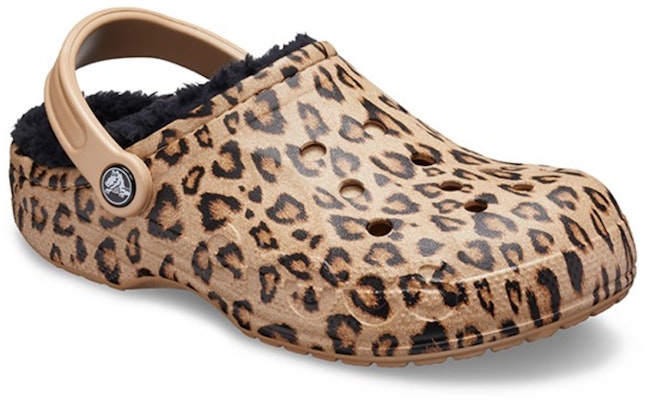 Crocs Baya Lined Clog Leopard Print Slippers 205975-98R Lookbook Crocs Baya Lined Clog Leopard Print Slippers 205975-98R