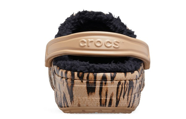 Shop Crocs Baya Gefüttert Leopard Print Hausschuhe Clogs 205975-98R