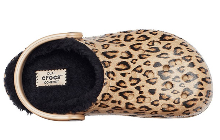 Purchase Crocs Baya Gefüttert Leopard Print Hausschuhe Clogs 205975-98R