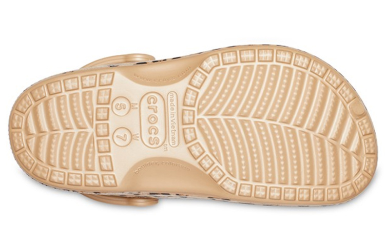 Details for Crocs Baya Gefüttert Leopard Print Hausschuhe Clogs 205975-98R
