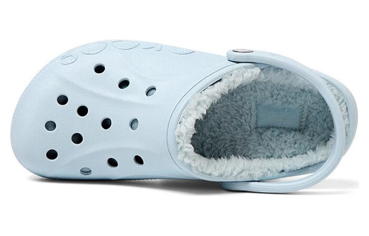 Purchase Crocs Baya 毛绒夹里洞洞鞋 矿石蓝 205969-4JZ