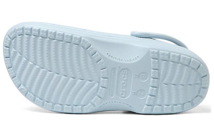 Sizing Crocs Baya 毛绒夹里洞洞鞋 矿石蓝 205969-4JZ