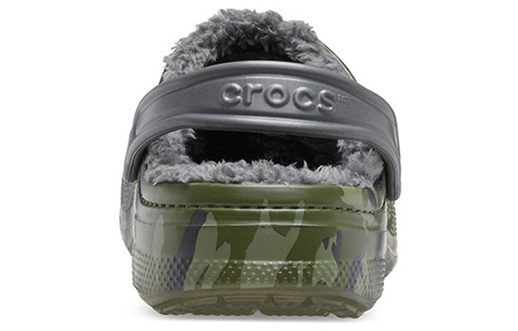 Details for Crocs Baya绒毛内衬迷彩男女拖鞋 205975-97G