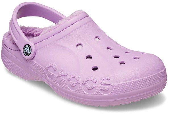 Crocs Baya Lined Clogs 'Orchid' รองเท้าลำลองขนสัตว์ 205969-5Q5 Order Crocs Baya Lined Clogs 'Orchid' รองเท้าลำลองขนสัตว์ 205969-5Q5