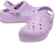 Shop Crocs Baya Lined Clogs 'Orchid' รองเท้าลำลองขนสัตว์ 205969-5Q5