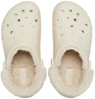 크록스 바야 라인드 퍼즈 스트랩 클로그 '화이트' 206633-11S Shop 크록스 바야 라인드 퍼즈 스트랩 클로그 '화이트' 206633-11S