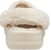 Kasut Crocs Baya Lined Fuzz Strap 'Putih' 206633-11S