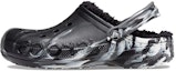 Buy Crocs Baya Berdalelapisan Marbled Kasut 'Hitam Perak' 208333-0C4
