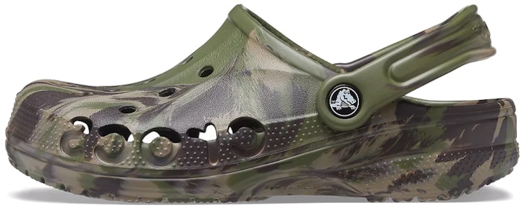 Crocs Baya 大理石户外时尚男女军绿色凉鞋 206935-3TC Buy Crocs Baya 大理石户外时尚男女军绿色凉鞋 206935-3TC