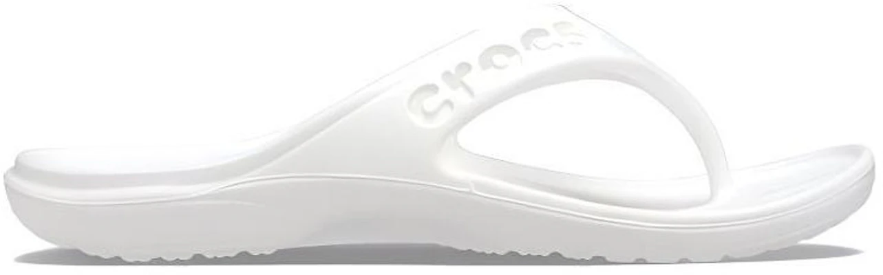 Crocs Baya Sandal Jepit Kasual Minimalis Putih 11999-100 Order Crocs Baya Sandal Jepit Kasual Minimalis Putih 11999-100