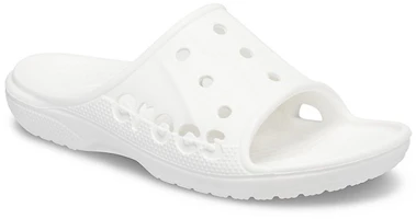 Lookbook Crocs Baya 簡約休閒一字型涼拖鞋 白色