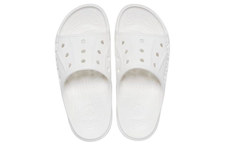 Purchase Crocs Baya 簡約休閒一字型涼拖鞋 白色