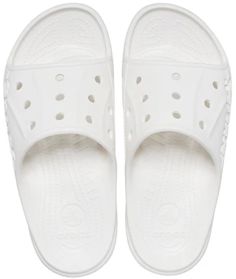 Crocs Baya 簡約休閒一字型涼拖鞋 白色 Purchase Crocs Baya 簡約休閒一字型涼拖鞋 白色