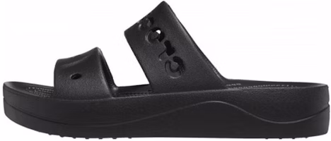 Crocs Baya Platform Sandals 'Black' 208188-001 Crocs Baya Platform Sandals 'Black' 208188-001