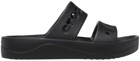 クロックス バヤ プラットフォーム サンダル (黒) 208188-001 Order クロックス バヤ プラットフォーム サンダル (黒) 208188-001