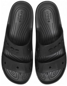 クロックス バヤ プラットフォーム サンダル (黒) 208188-001 Lookbook クロックス バヤ プラットフォーム サンダル (黒) 208188-001