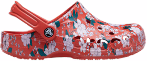 Order Crocs Baya Saisonale Bedruckte Clogs ''Spicy Orange White'' 206230-82Z