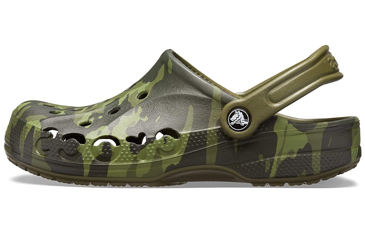 Crocs Baya Slip-On Clog 'Camo Green' 205665-386