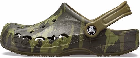 Crocs Baya Slip-On Clog 'Camo Green' 205665-386 Crocs Baya Slip-On Clog 'Camo Green' 205665-386