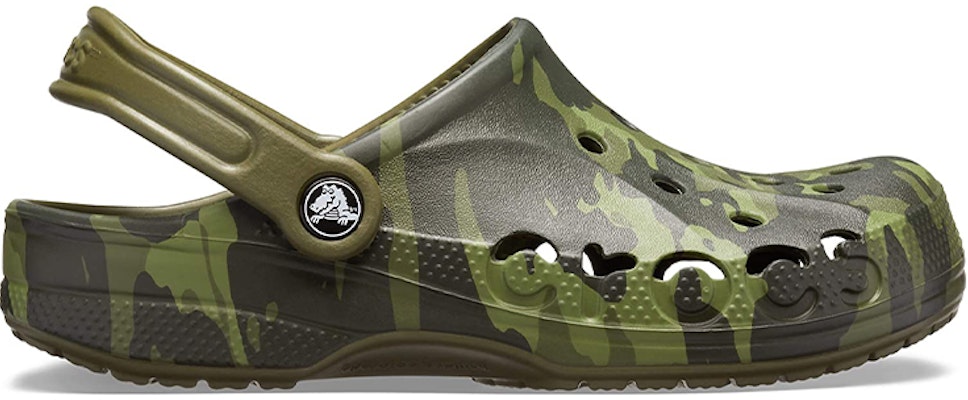 Crocs Baya Slip-On Clog 'Camo Green' 205665-386 Order Crocs Baya Slip-On Clog 'Camo Green' 205665-386