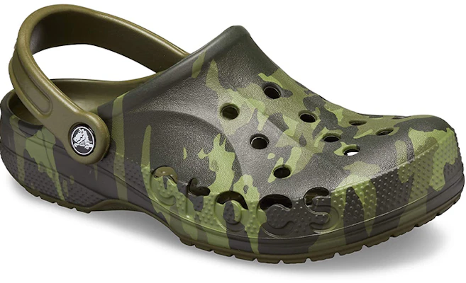Crocs Baya Slip-On Clog 'Camo Green' 205665-386 Lookbook Crocs Baya Slip-On Clog 'Camo Green' 205665-386