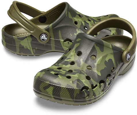 Crocs Baya Slip-On Clog 'Camo Green' 205665-386 Shop Crocs Baya Slip-On Clog 'Camo Green' 205665-386