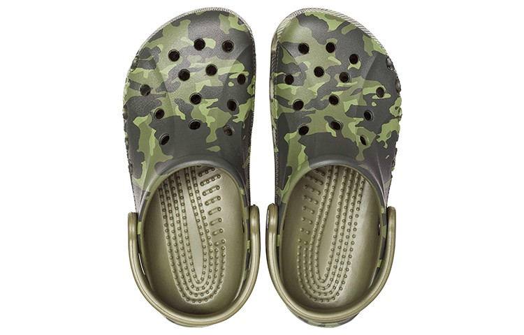 Purchase Crocs Baya Slip-On Clog 'Camo Green' 205665-386