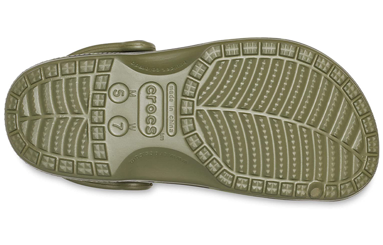 Sizing Crocs Baya Slip-On Clog 'Camo Green' 205665-386