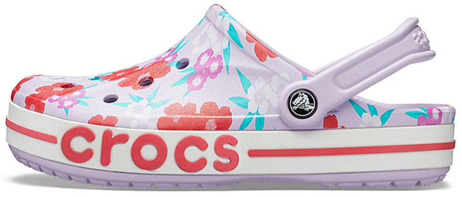 Crocs Bayaband 'Ungu Muda Motif Bunga' 205840-5PF Buy Crocs Bayaband 'Ungu Muda Motif Bunga' 205840-5PF
