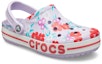 Lookbook 크록스 베이밴드 라이트퍼플 플로럴 (Crocs Bayaband 연보라 꽃무늬) 205840-5PF