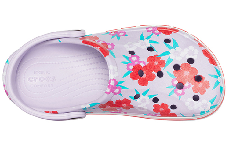 Purchase Crocs Bayaband 'Ungu Muda Motif Bunga' 205840-5PF