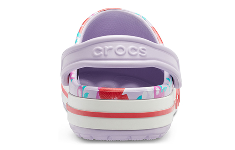 Details for Crocs Bayaband 'Ungu Muda Motif Bunga' 205840-5PF