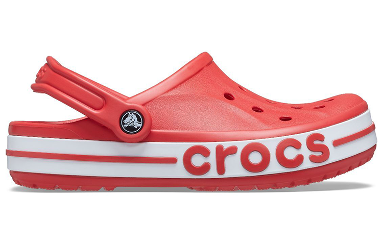 Order Crocs卡駱馳 Bayaband 耐磨舒適洞洞運動涼鞋 紅