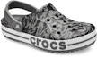 Lookbook Crocs Bayaband 灰黑色沙滩凉鞋 206232-0DY