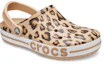 Lookbook Sandalias Crocs Bayaband Estampado Leopardo Playa. 206232-90L