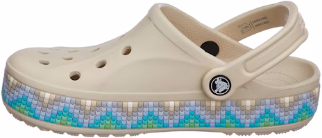 Crocs Bayaband Chevron Band Clogs 'Stucco Multi' 208100-1F8 Crocs Bayaband Chevron Band Clogs 'Stucco Multi' 208100-1F8