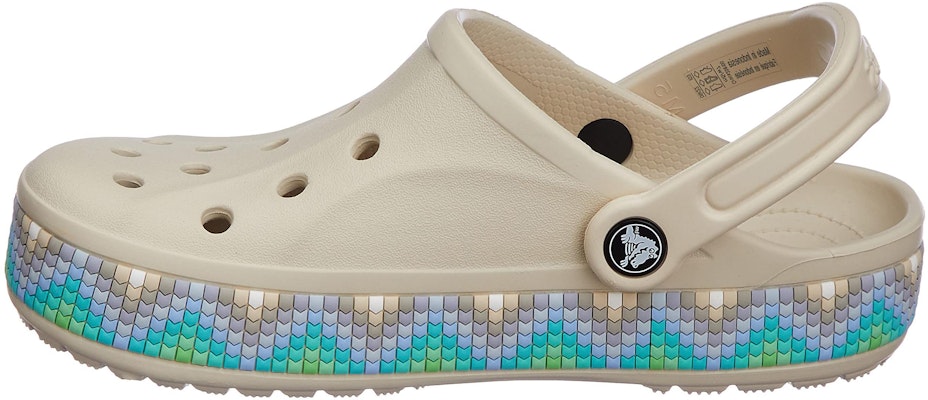 Crocs Bayaband Chevron Band Clogs 'Stucco Multi' 208100-1F8 Buy Crocs Bayaband Chevron Band Clogs 'Stucco Multi' 208100-1F8