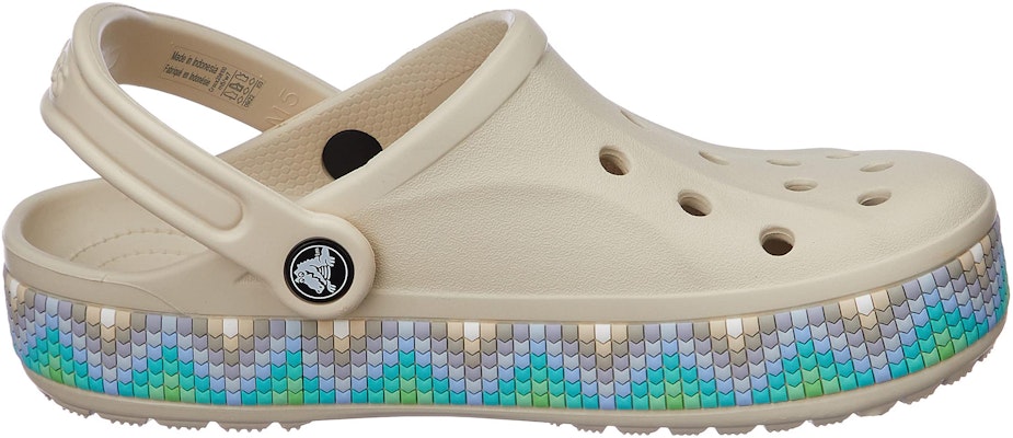 Crocs Bayaband Chevron Band Clogs 'Stucco Multi' 208100-1F8 Order Crocs Bayaband Chevron Band Clogs 'Stucco Multi' 208100-1F8