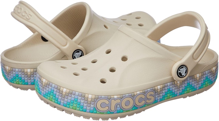 Crocs Bayaband Chevron Band Clogs 'Stucco Multi' 208100-1F8 Shop Crocs Bayaband Chevron Band Clogs 'Stucco Multi' 208100-1F8