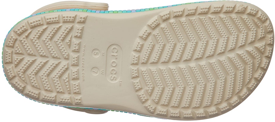 Crocs Bayaband Chevron Band Clogs 'Stucco Multi' 208100-1F8 Details for Crocs Bayaband Chevron Band Clogs 'Stucco Multi' 208100-1F8