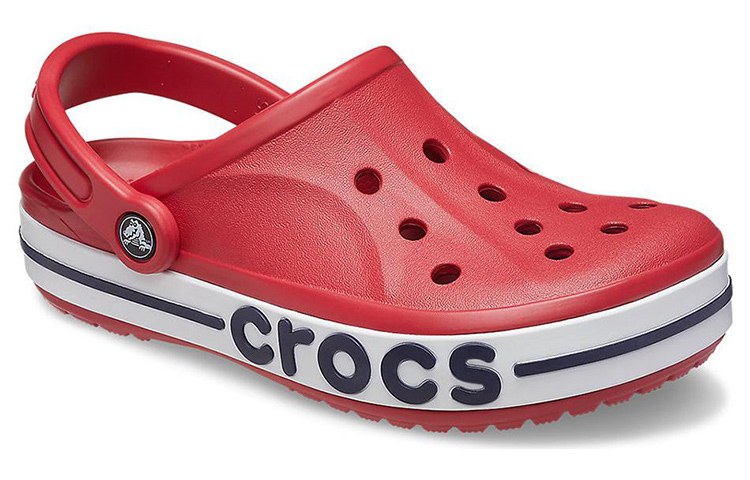 Lookbook Crocs Bayaband Klompen ''Rood Wit'' 205089-6HC