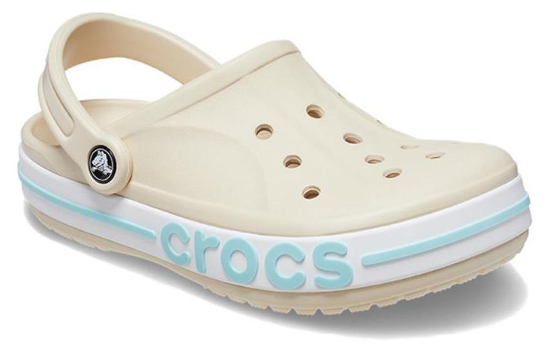 Lookbook Crocs Bayaband 洞洞鞋 ''米色蓝色'' 205089-1LI